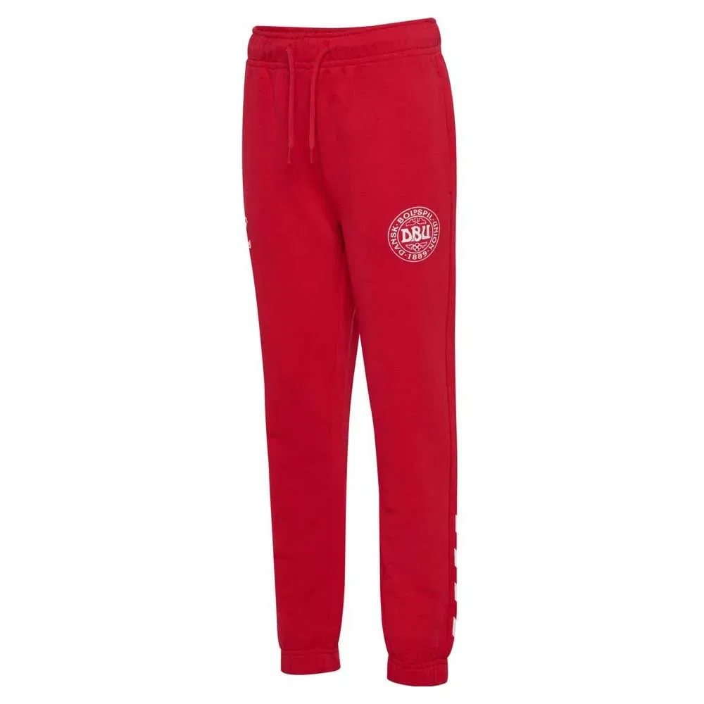 Детские спортивные штаны с принтом Hummel Regular DBU, Red — фото 3