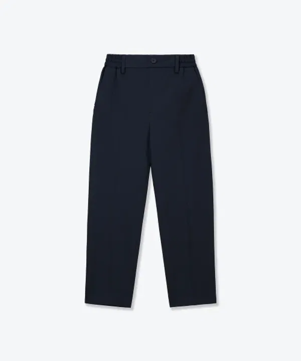 Брюки зауженные, Tapered Musinsa Standard Kids, Navy — фото 3