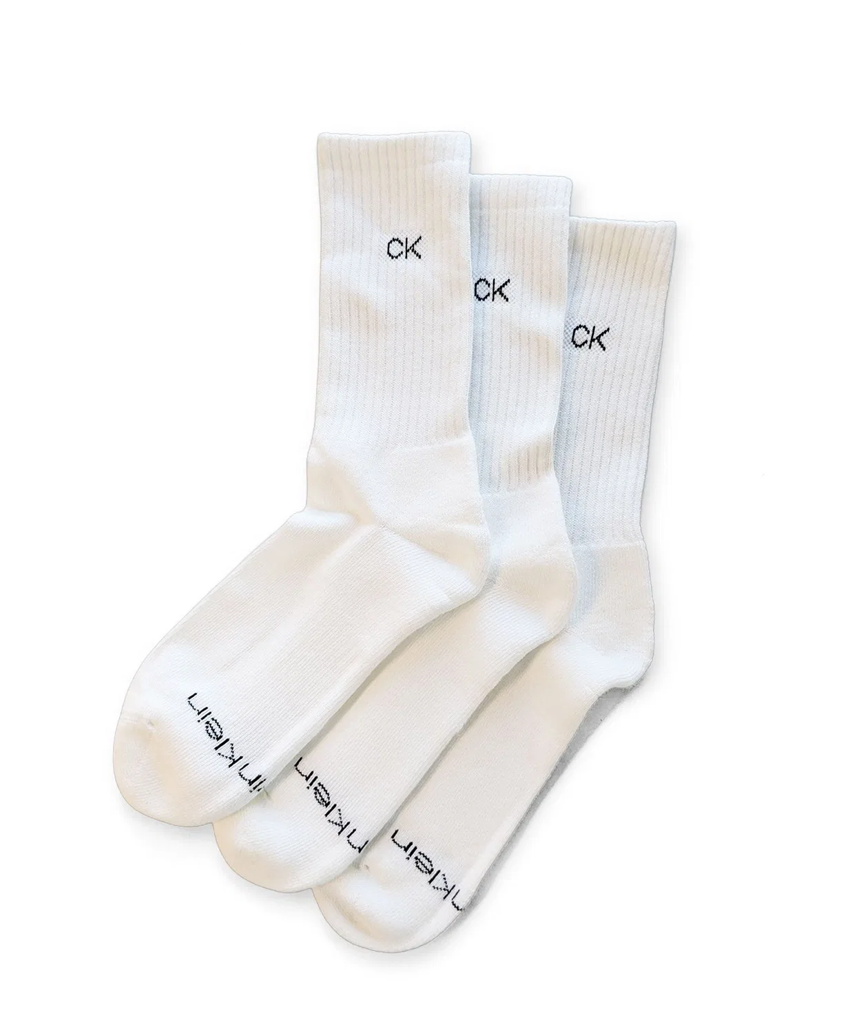 Женские носки 3 пары Calvin Klein, Белый