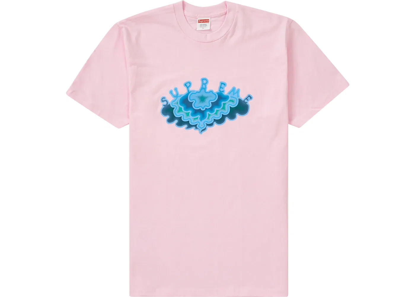 Мужская футболка с принтом Cloud Tee Supreme, Light Pink