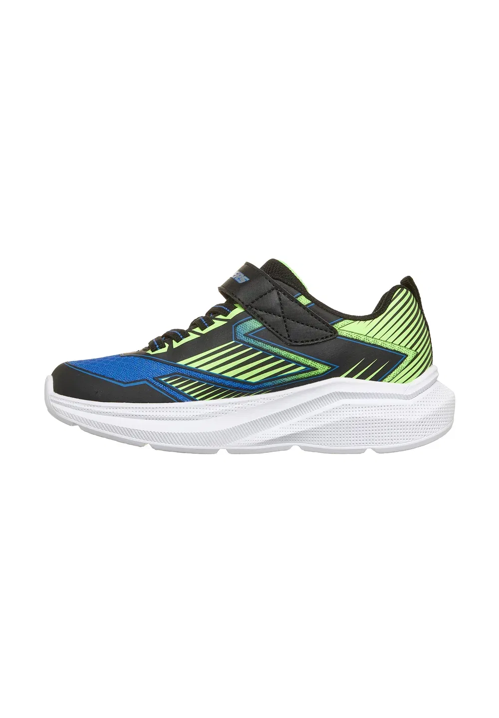 Кроссовки Kinder microspec velocity grid-drift 404127l bblm - Trainers Skechers, Black Blue Lime