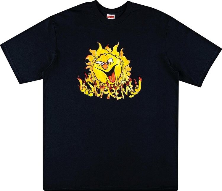 

Футболка Supreme Sun Tee 'Navy', синий
