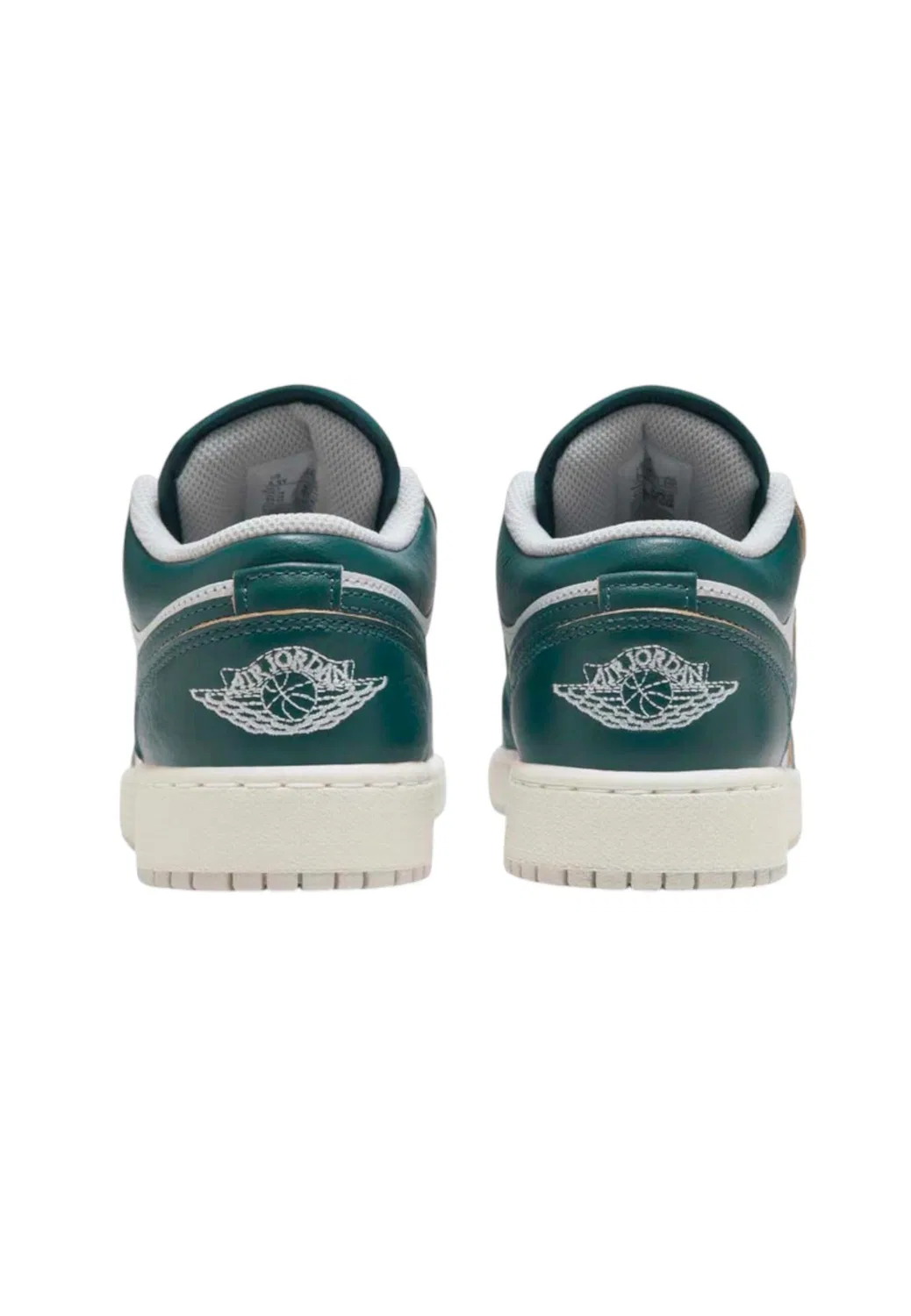 Детские кроссовки с шнуровкой AIR JORDAN 1 LOW SE BG Nike, Sturmgrau Weiss — фото 4