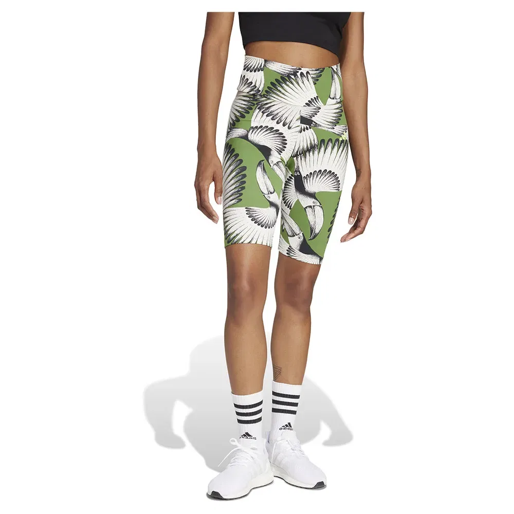 Леггинсы велосипедные X Farm Adidas, белый