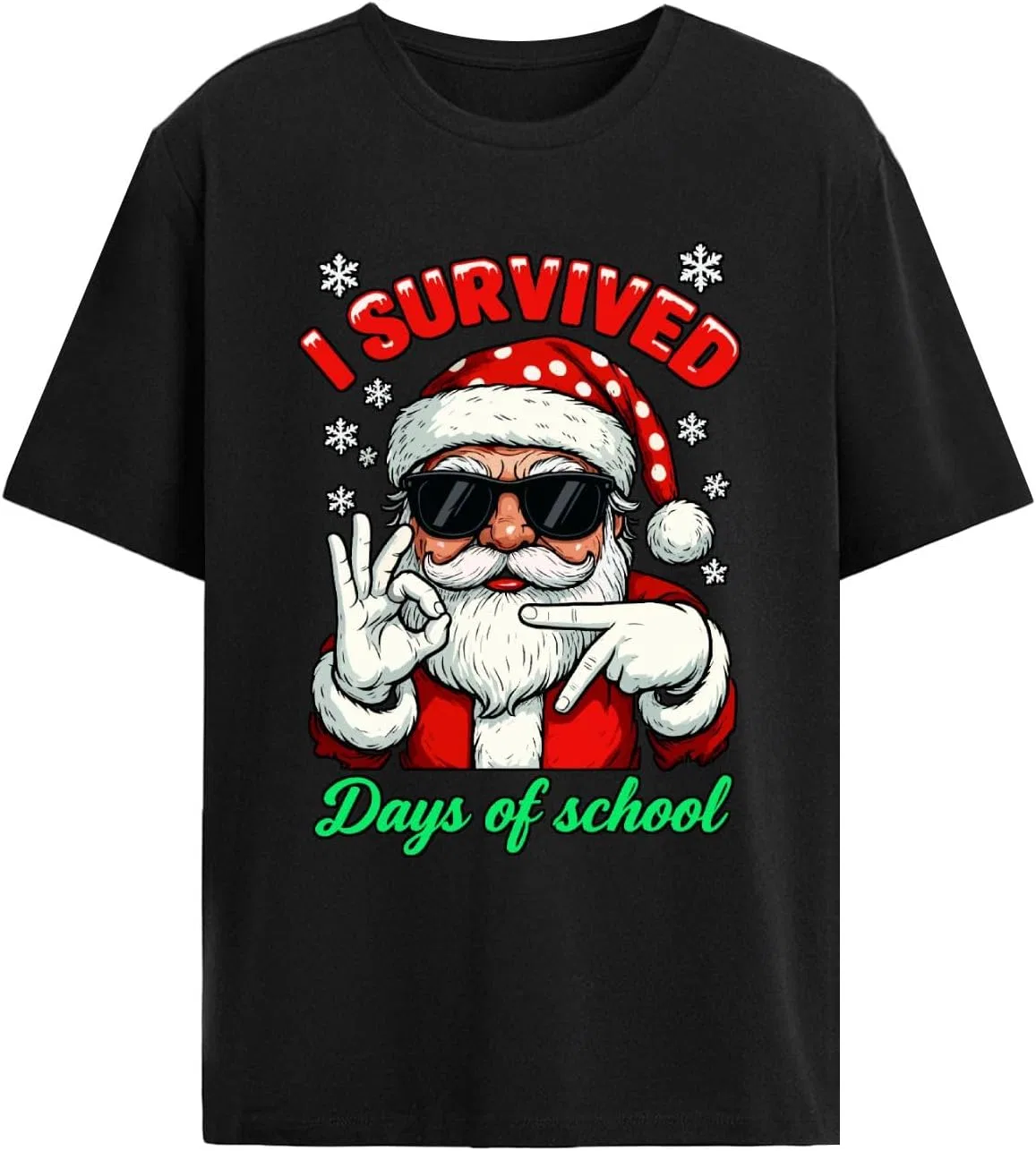 Мужская футболка с принтом 67 Days of School, Allblack