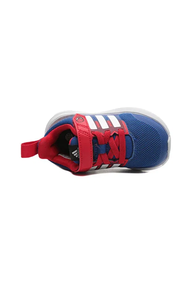 Детские кроссовки для мальчиков с липучкой Fortarun 2.0 Spiderman Hand I Baby Sneakers Adidas, Navy Blue — фото 4