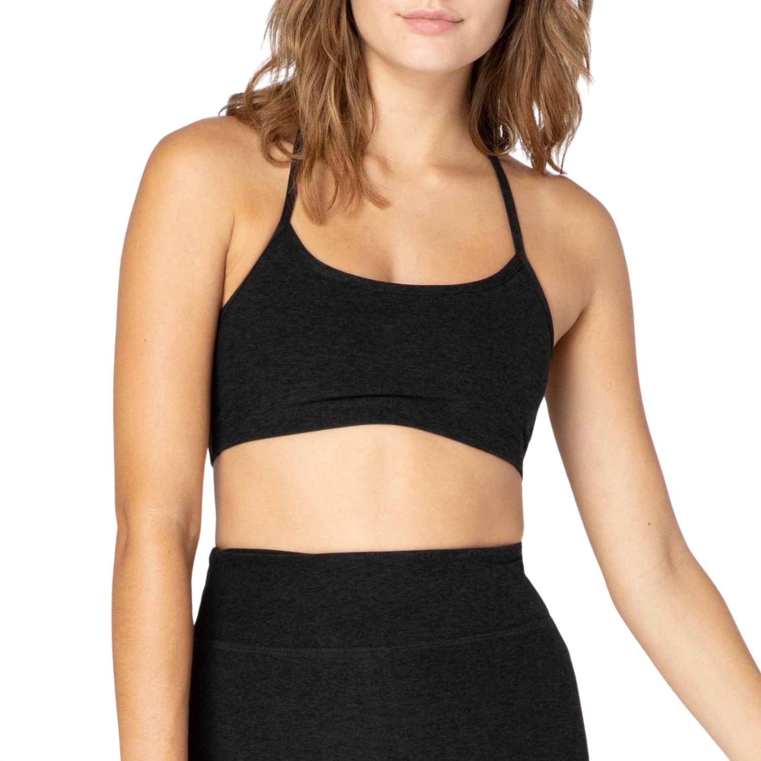 

Бюстгальтер Spacedye Slim Racerback в цвете Darkest Night Beyond Yoga, Darkest Night