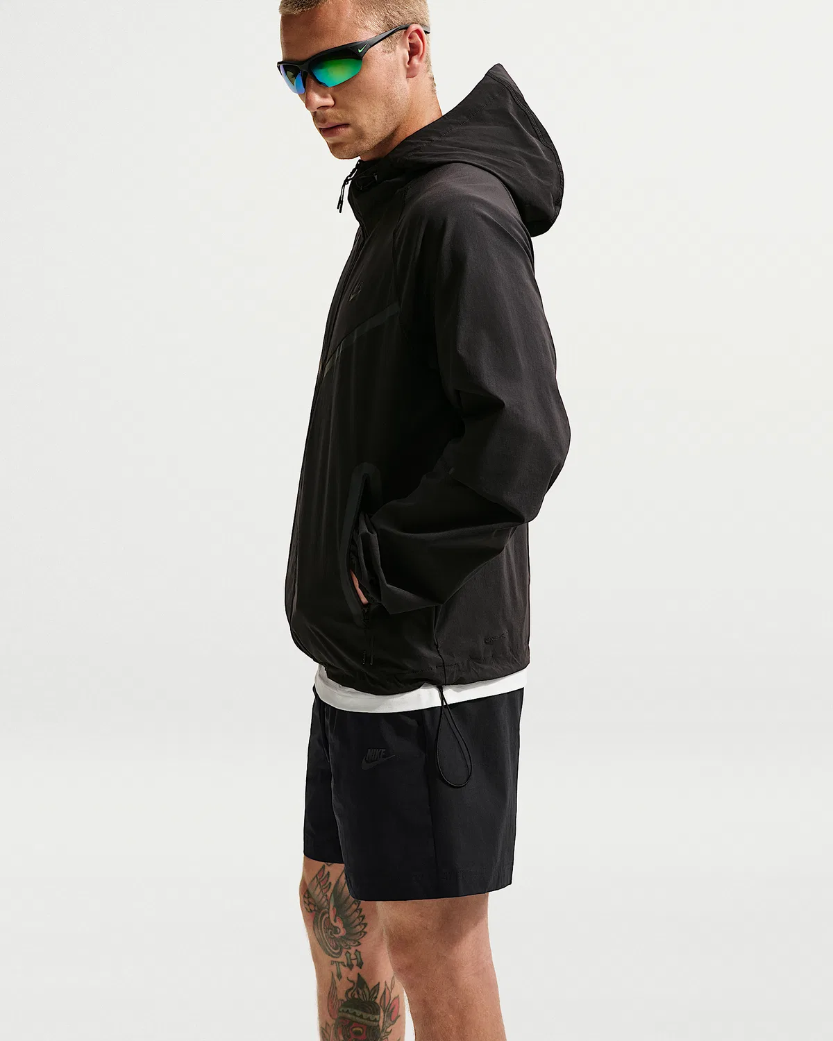 Мужские шорты Nike Tech Woven, Black/Black — фото 4