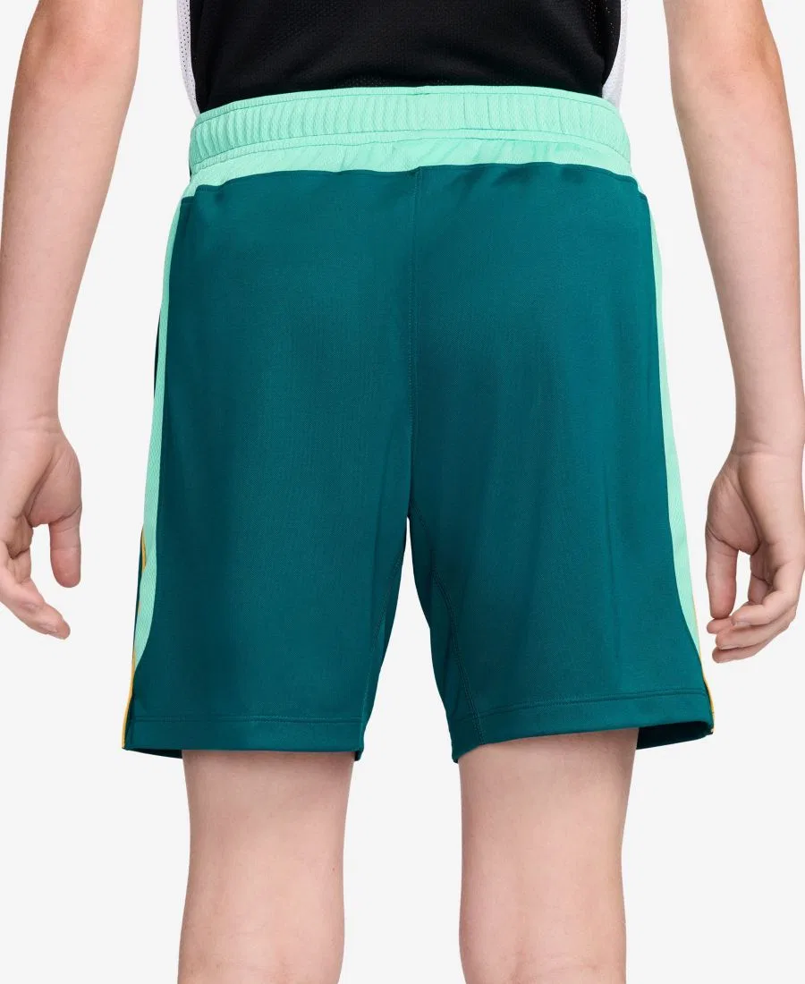 Спортивные шорты с застежкой-молнией и технологией Dri-FIT Nike Brazil Academy Pro, Teal Green — фото 4