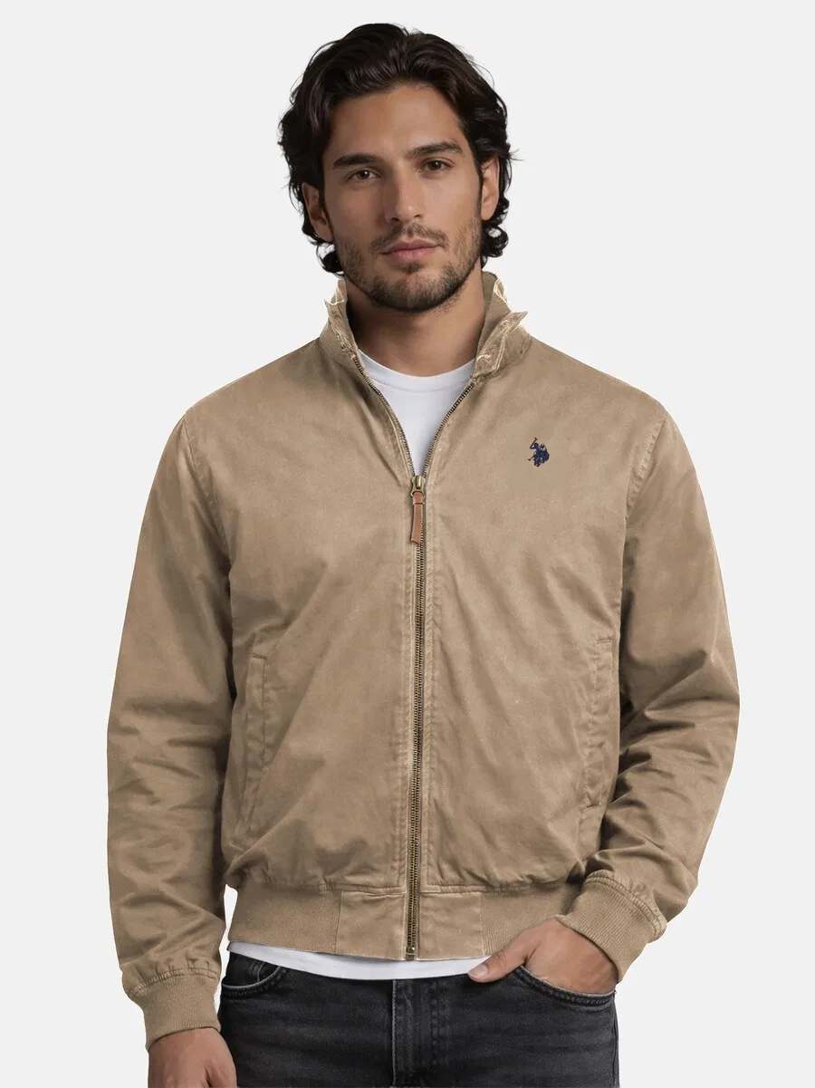 Куртка межсезонья U.S. POLO ASSN., светло-коричневый — фото 2