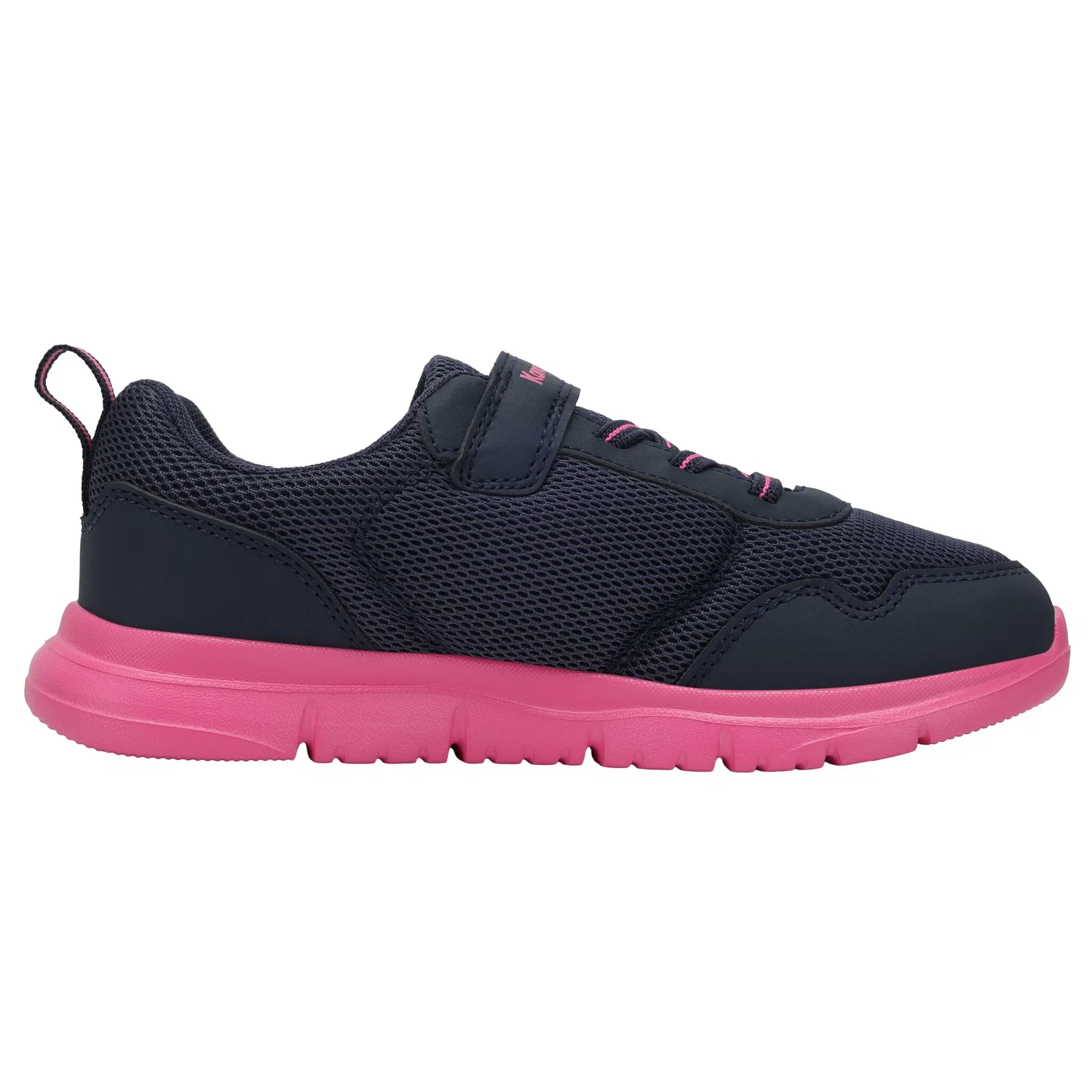 Детские спортивные кроссовки с технологией ROOSFIT KangaROOS, Navy/Pink — фото 3