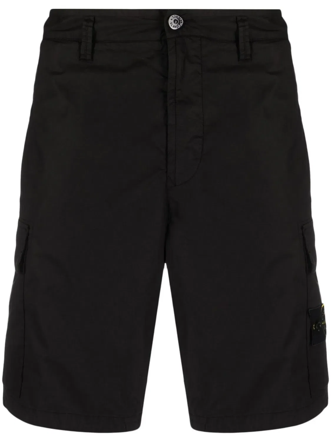 Шорты-карго Compass-Patch Stone Island, черный