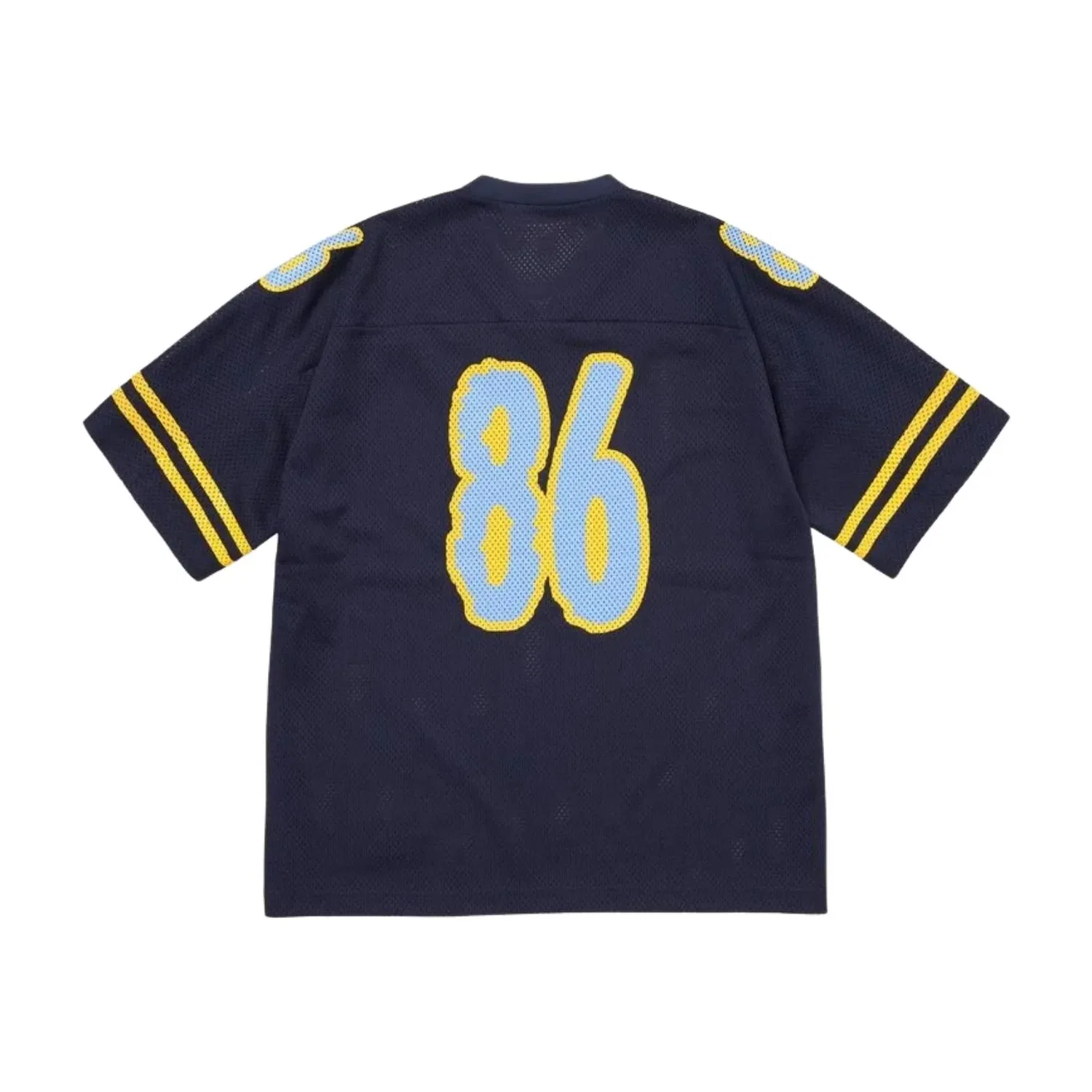 Мужская игровая майка FW26 Reflective Football Jersey 'Navy' Supreme, темно-синий — фото 2