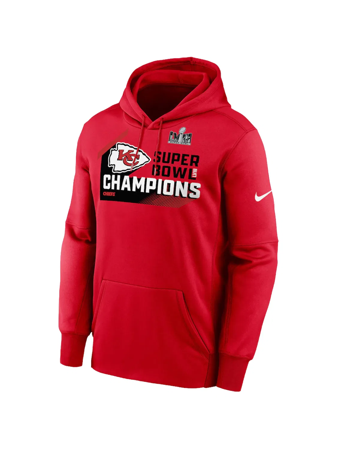 Худи Kansas City Chiefs с логотипом Nike, красный