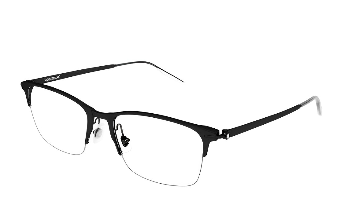 

Оправы для очков прямоугольные MONTBLANC, черные
