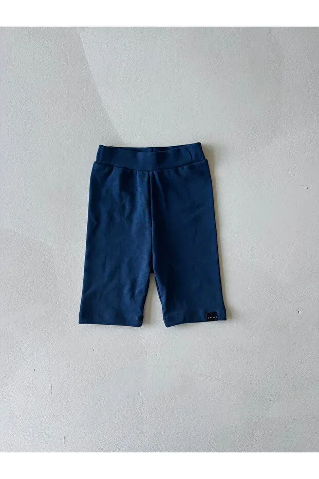 Детские леггинсы для девочек хлопковые с принтом Rg Kidsstore, Navy Blue
