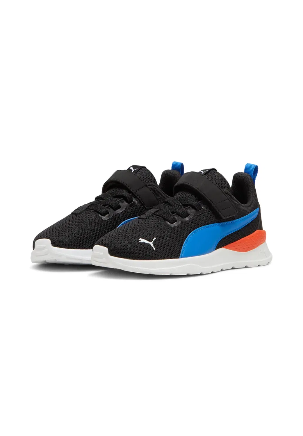 Детские кроссовки с низким верхом Anzarun Lite AC PS Puma, Schwarz Konigsblau Weiss