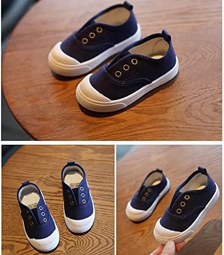 Детские кеды для девочек на шнуровке Van Caro Lobagve, Navy Blue — фото 3