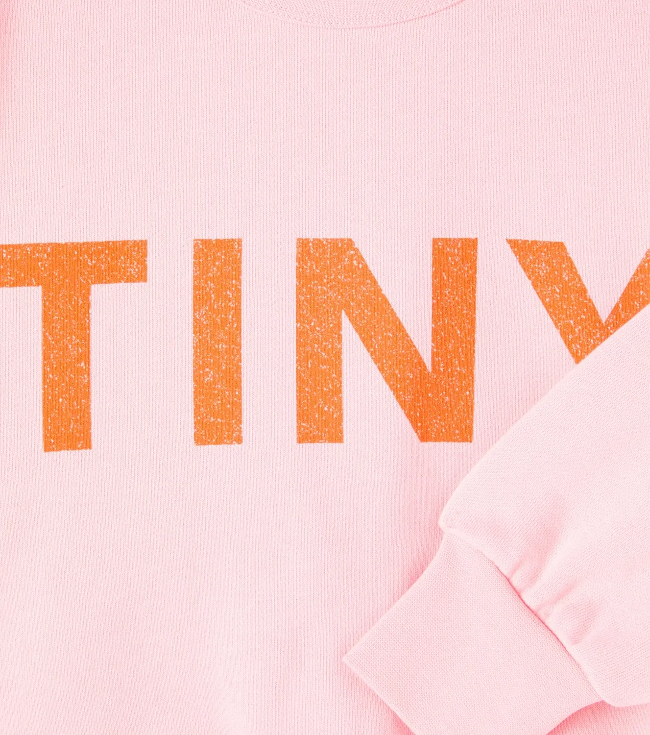 Толстовка из хлопка с цветными блоками Tinycottons, розовый — фото 2
