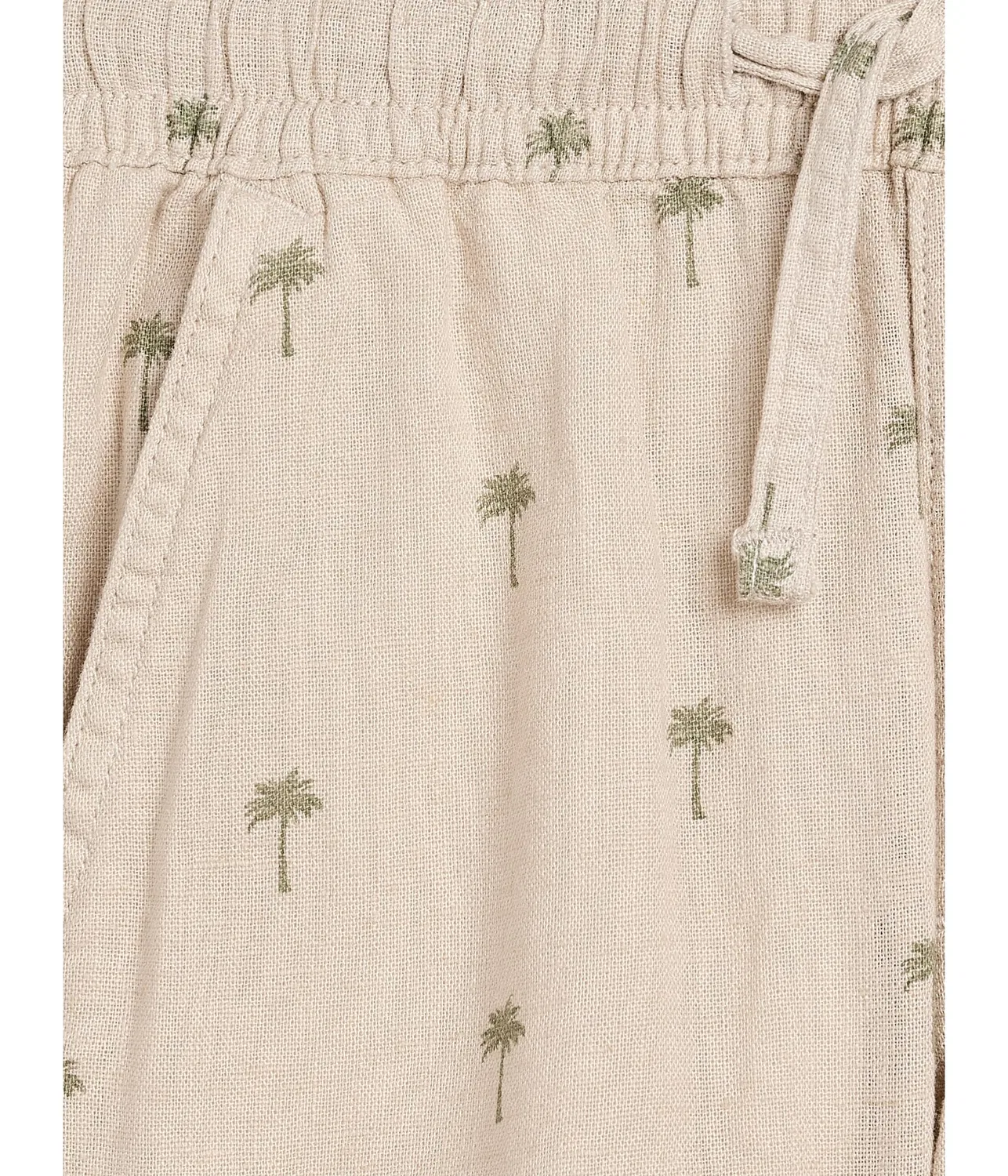 Льняные шорты (для детей постарше) Abercrombie Kids, Seagrass — фото 3