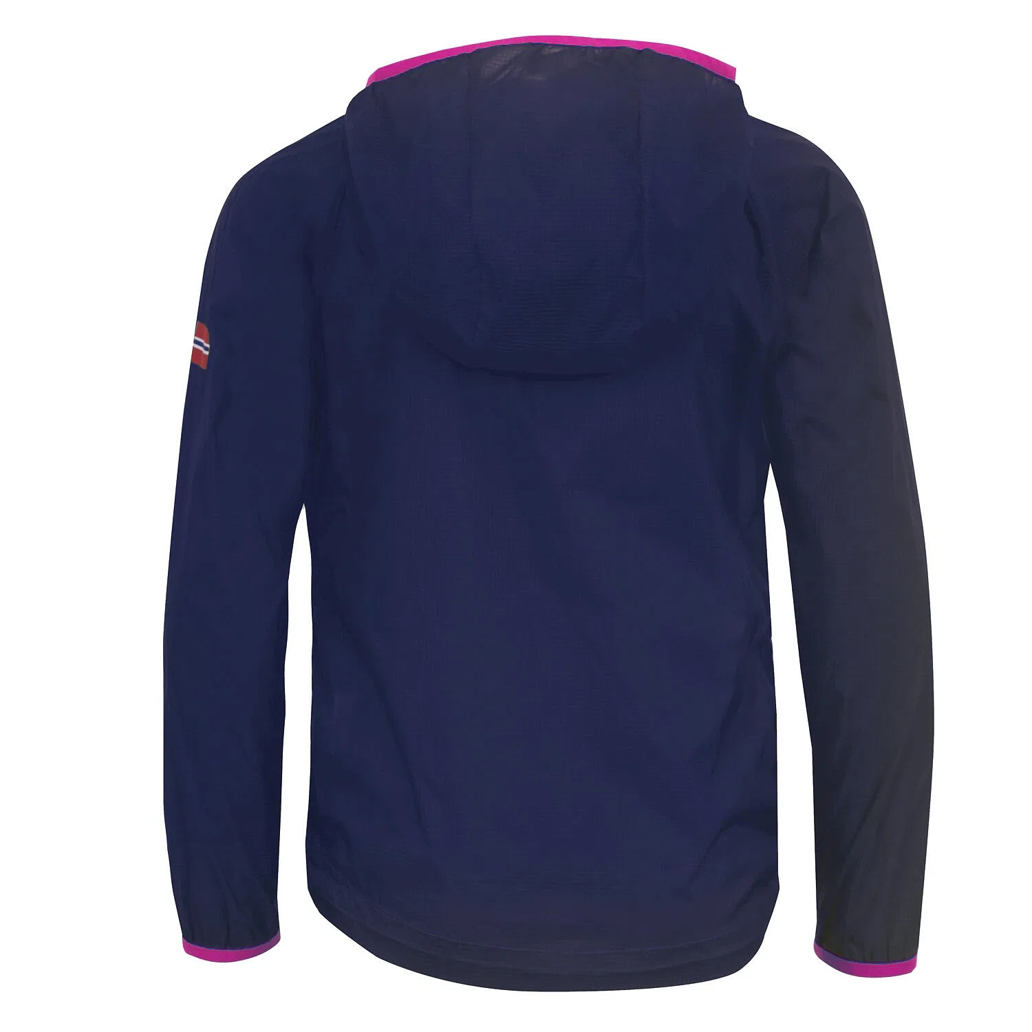 Детская ветровка Fjell Running Jacket Trollkids, Navyblau Rosa — фото 2