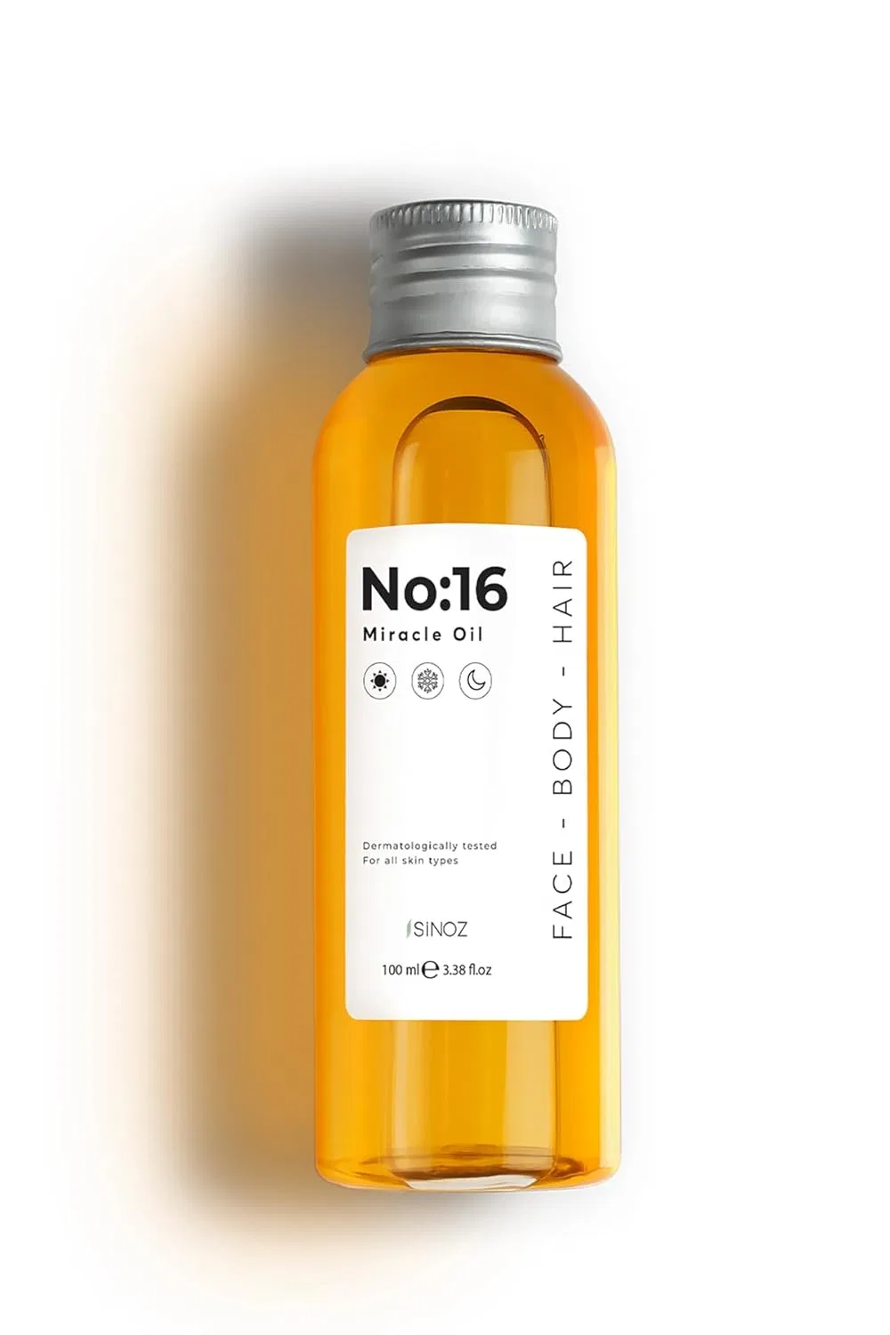 Многофункциональное масло No:16 Miracle Oil для лица, тела и волос от SİNOZ, 100 мл Sinoz