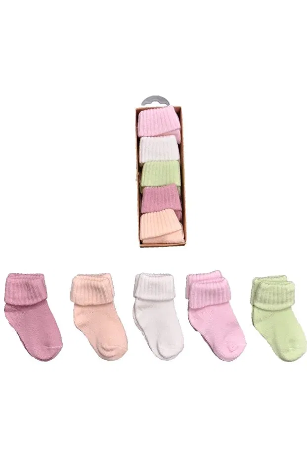 Детские носки для новорожденных хлопковые Basics Gmg Baby, Multicolor