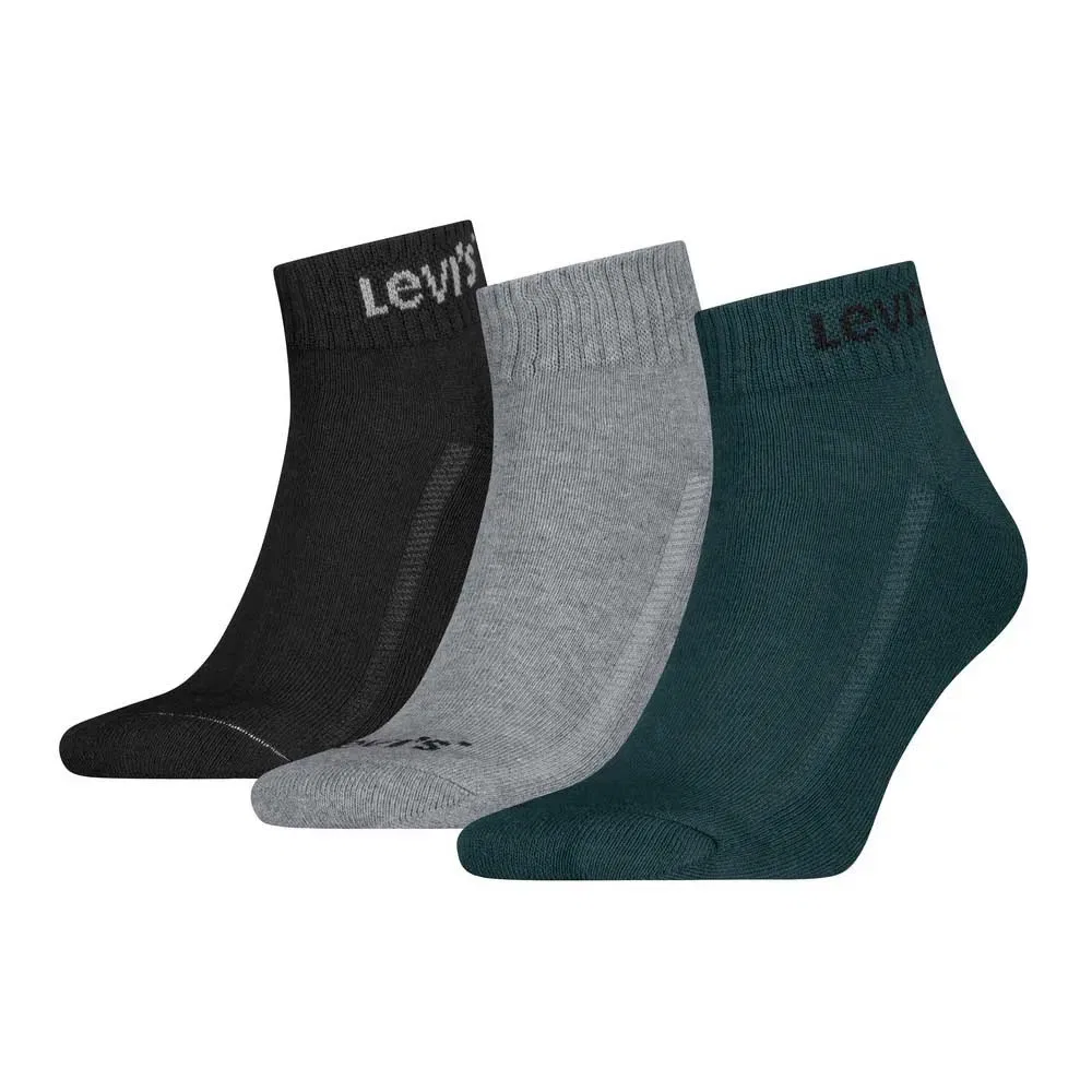 Женские носки с усиленной пяткой и мыском Levi's, Multicolor