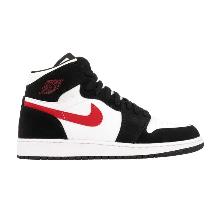 

Кроссовки Air Jordan 1 Retro High BG 'Black Red White', черный