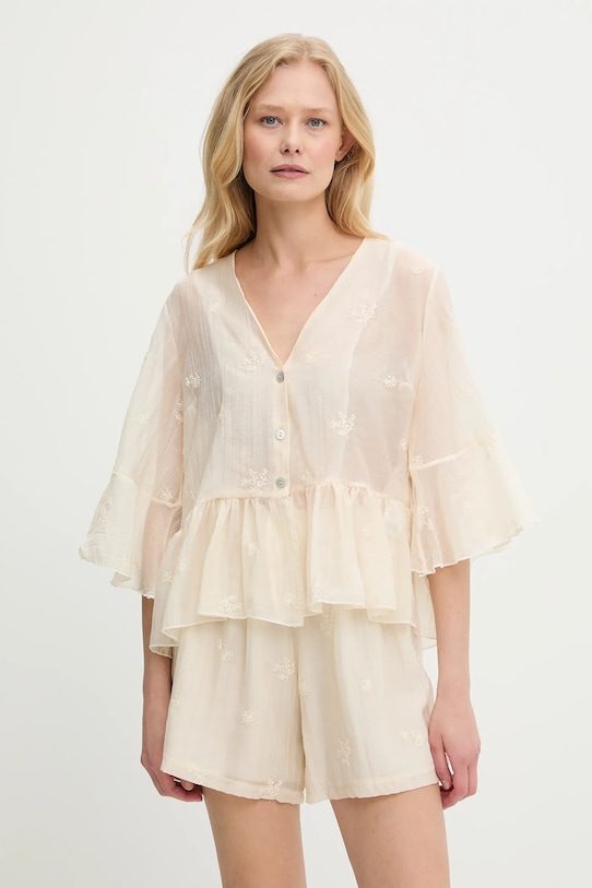 

Блузка Answear.Lab, бежевый