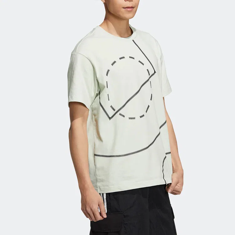 Футболка мужская Light Green Adidas Neo — фото 4