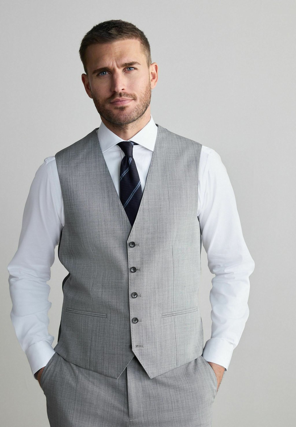 

Костюмный жилет Waistcoat Next, серый