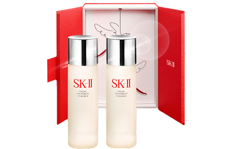 

SK-II SK II Fairy Water Legend сыворотки двойной набор для нее уход за кожей увлажнение и питание 75мл*2+15мл red крем для лица