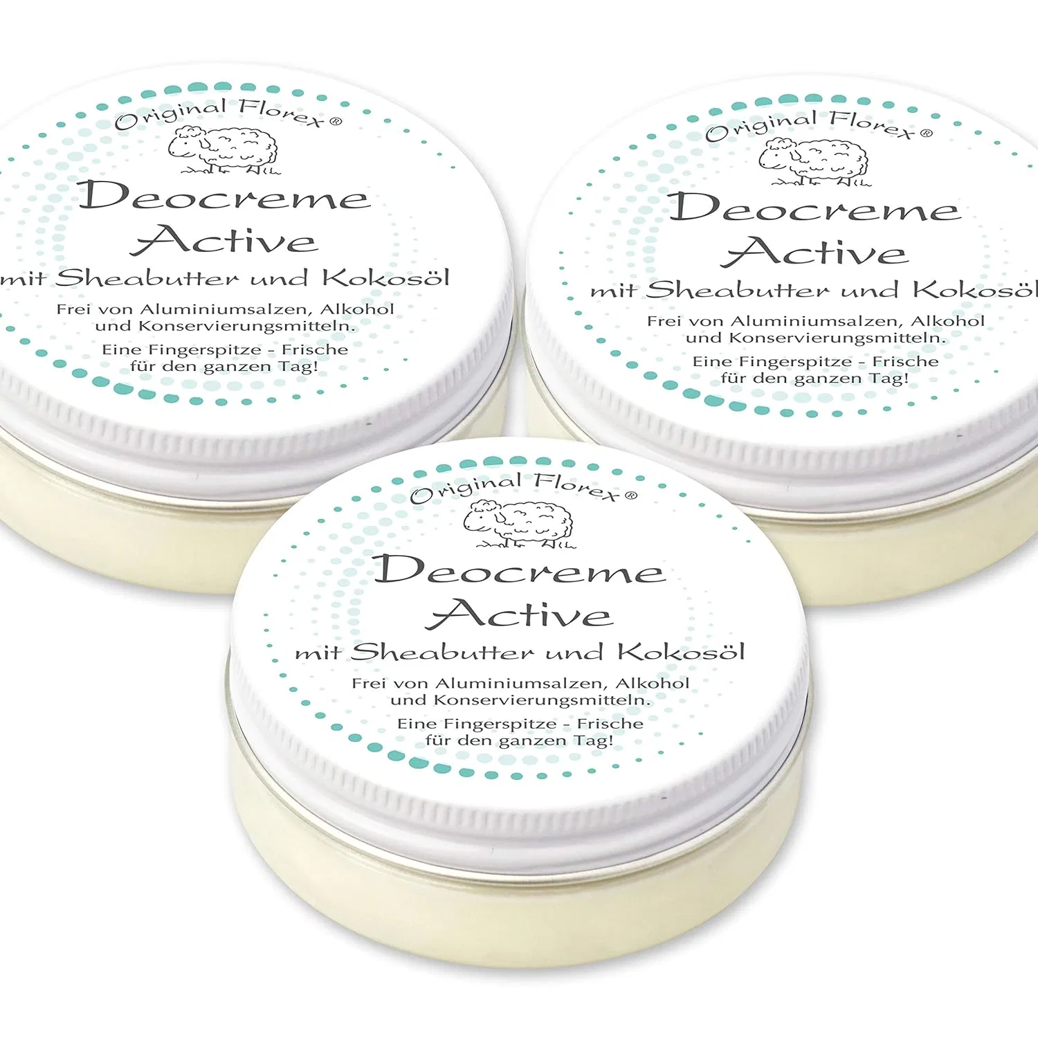Дезодорант-крем Active Deodorant Cream, 3 x 40 мл Florex — фото 2