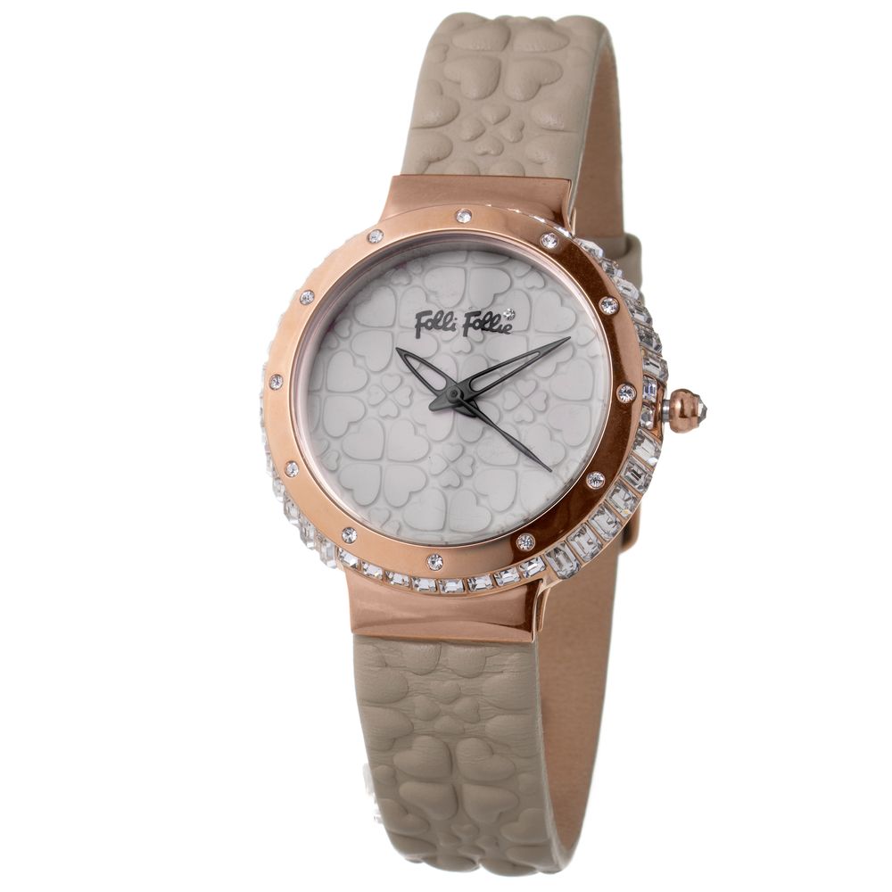 

Серые кожаные часы Dolci Follie