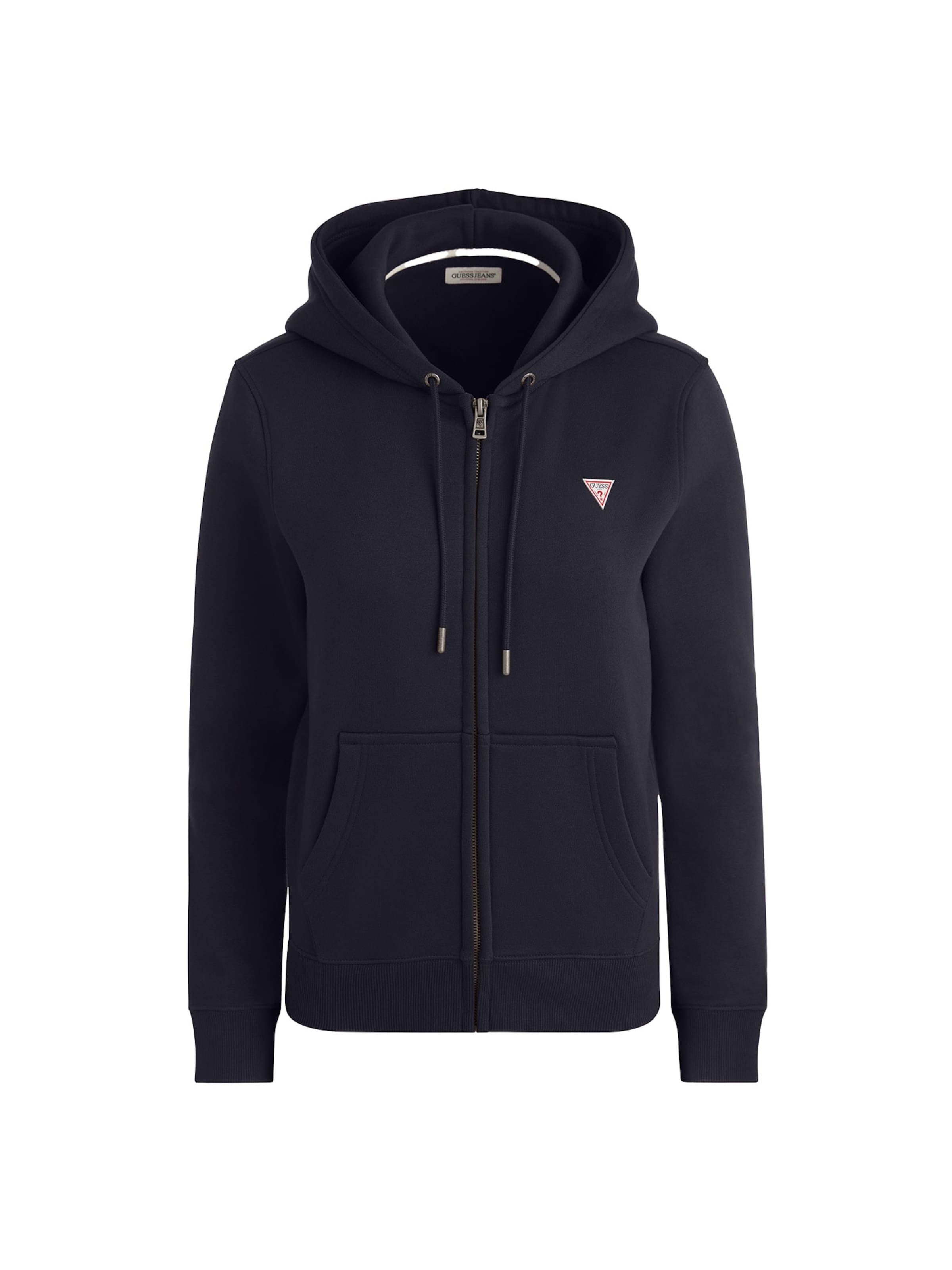 

GUESS JEANS Толстовка с молнией в цвете Navy, Синий, GUESS JEANS Толстовка с молнией в цвете Navy