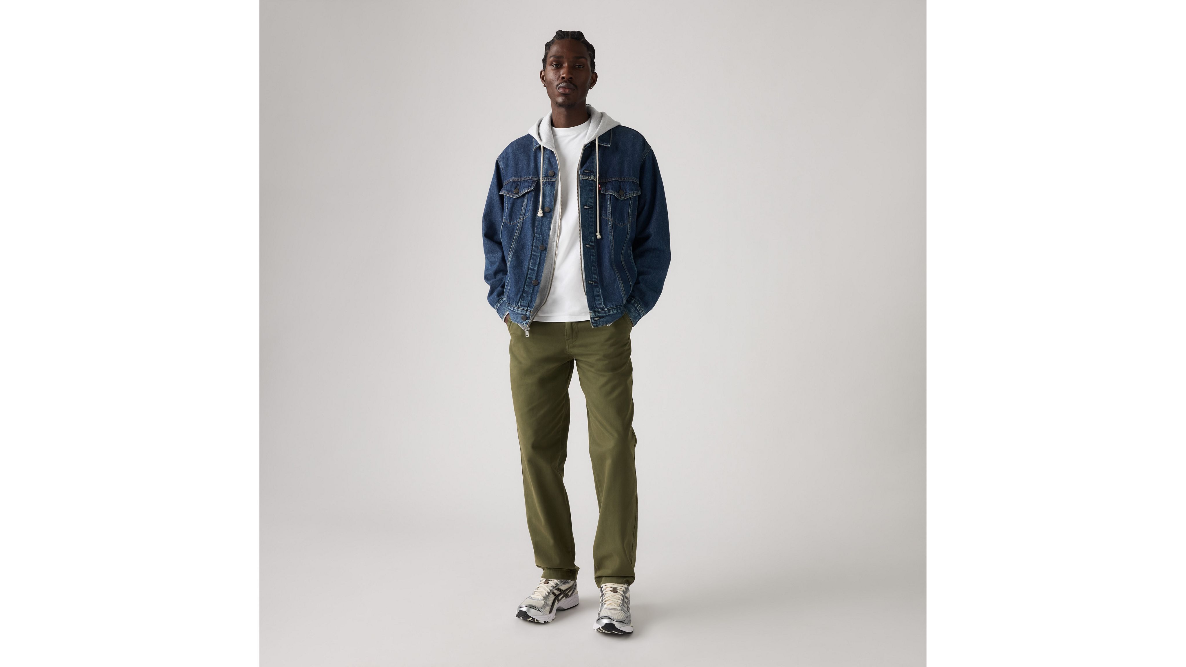 

Мужские брюки Xx Chino Authentic свободного кроя Levi's, Olive Night - Green