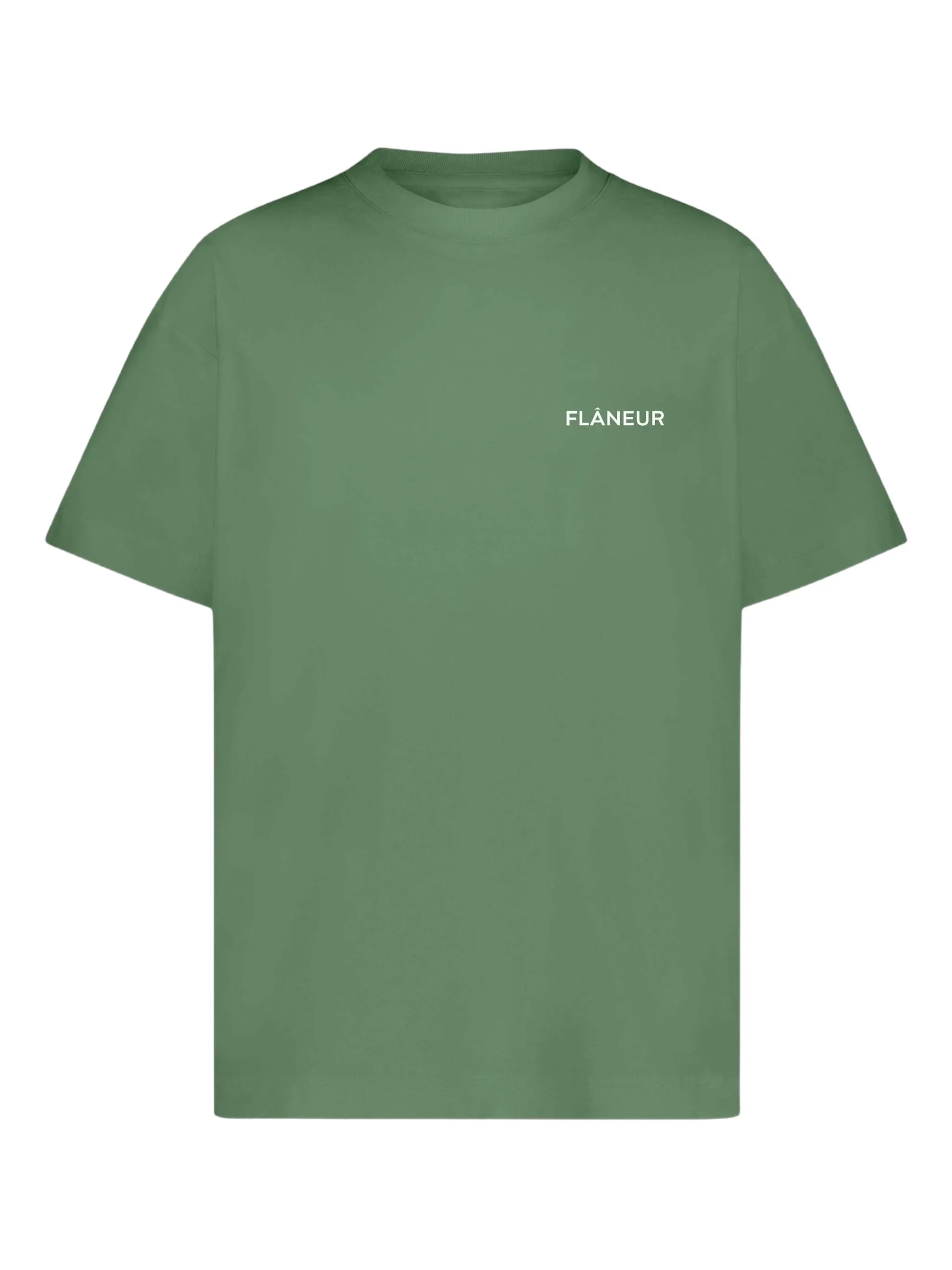 

Футболка с логотипом Flâneur, зеленый