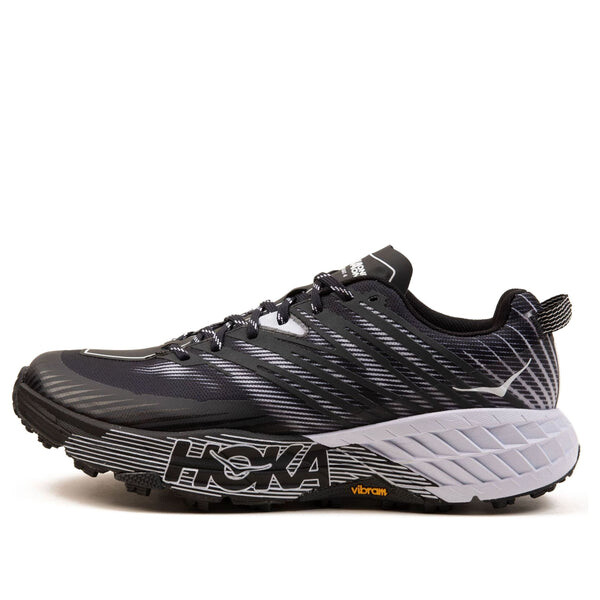 

Кроссовки speedgoat 4 'black white' Hoka One One, черный