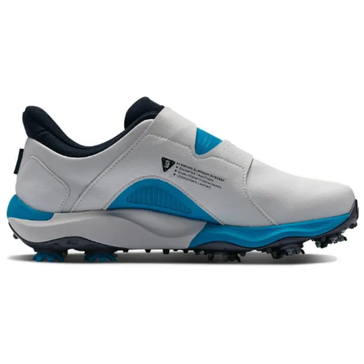 Мужские низкие гольф-ботинки Drive Pro BOA с амортизацией, Under Armour, серо-голубой — фото 3