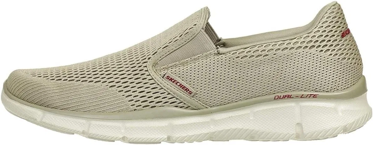 Мужские спортивные кроссовки Skechers Equalizer Double Play Wide-51509, Taupe — фото 3
