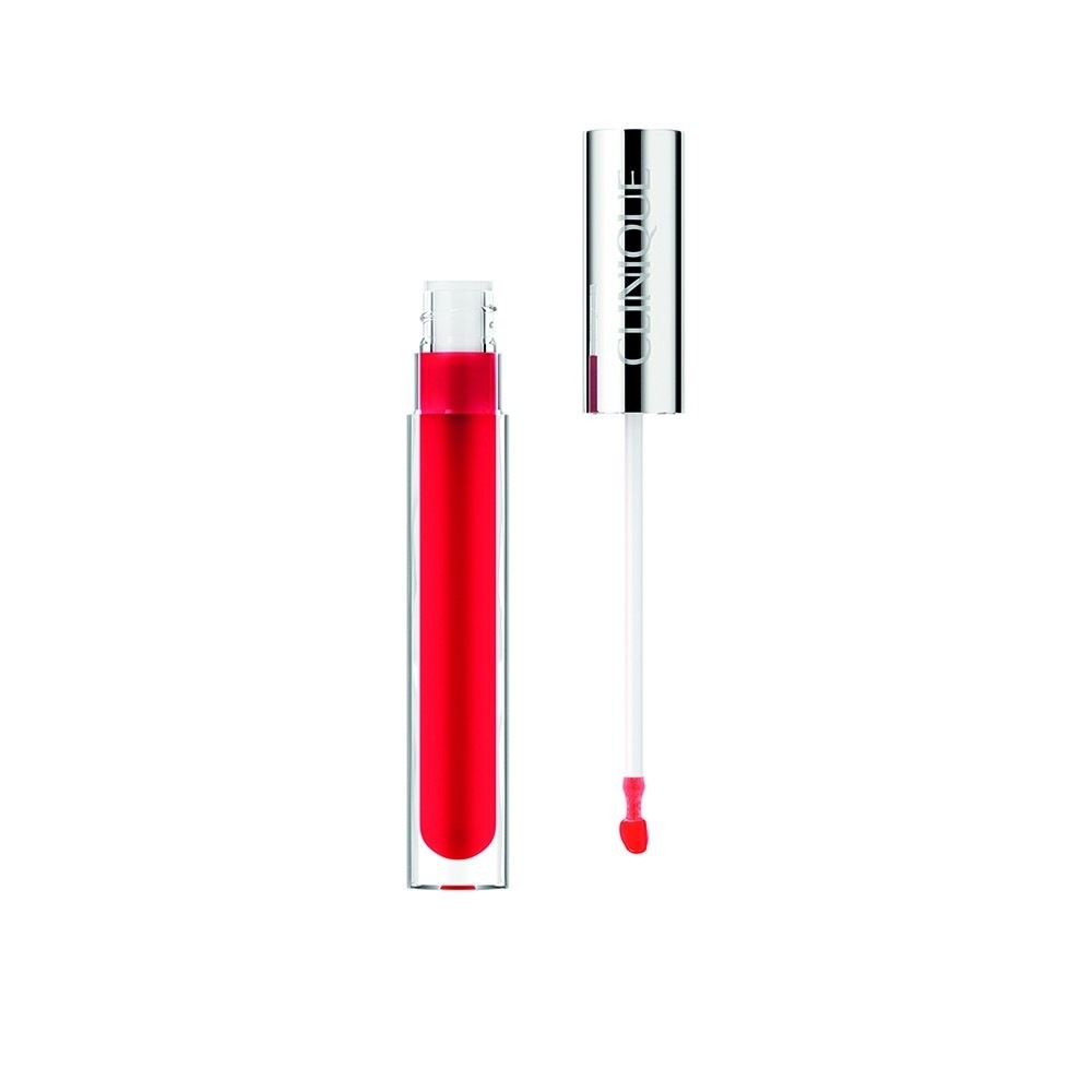 Блеск для губ Pop plush creamy lip gloss Clinique, nr. 04 juicy apple pop, 4.3 мл — фото 3