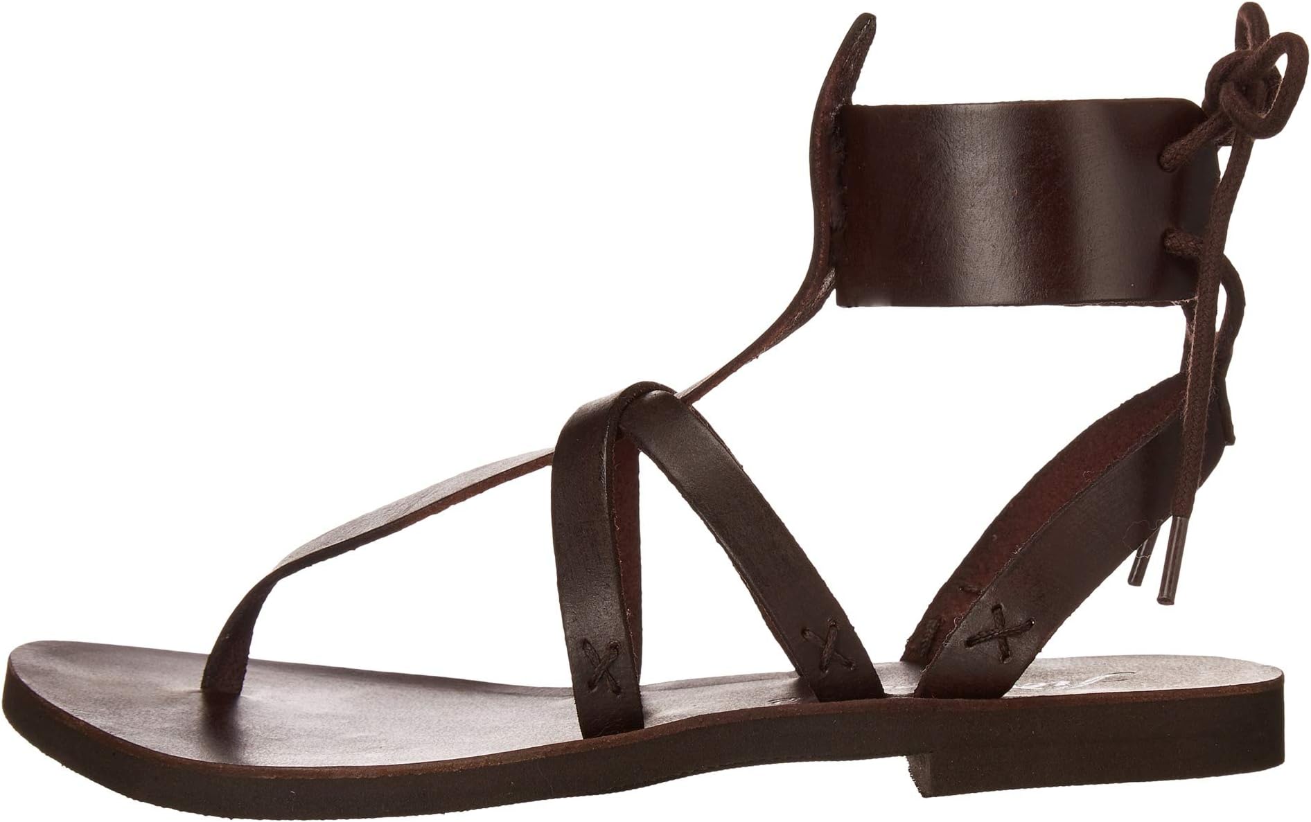 Сандалии Free People Vacation Day Wrap Sandal, цвет Oxblood — фото 4