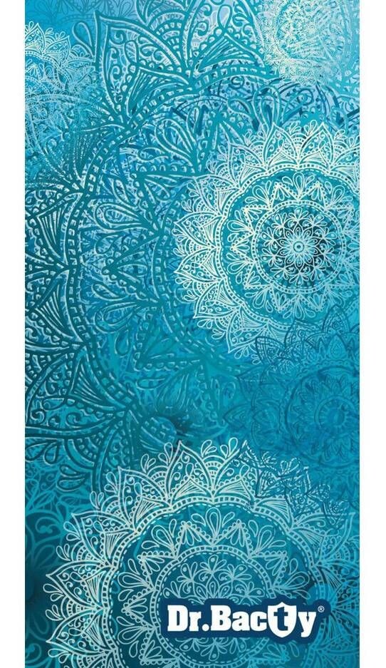 

Пляжное полотенце Dr. Bacty Mandala Blue L, 1 шт