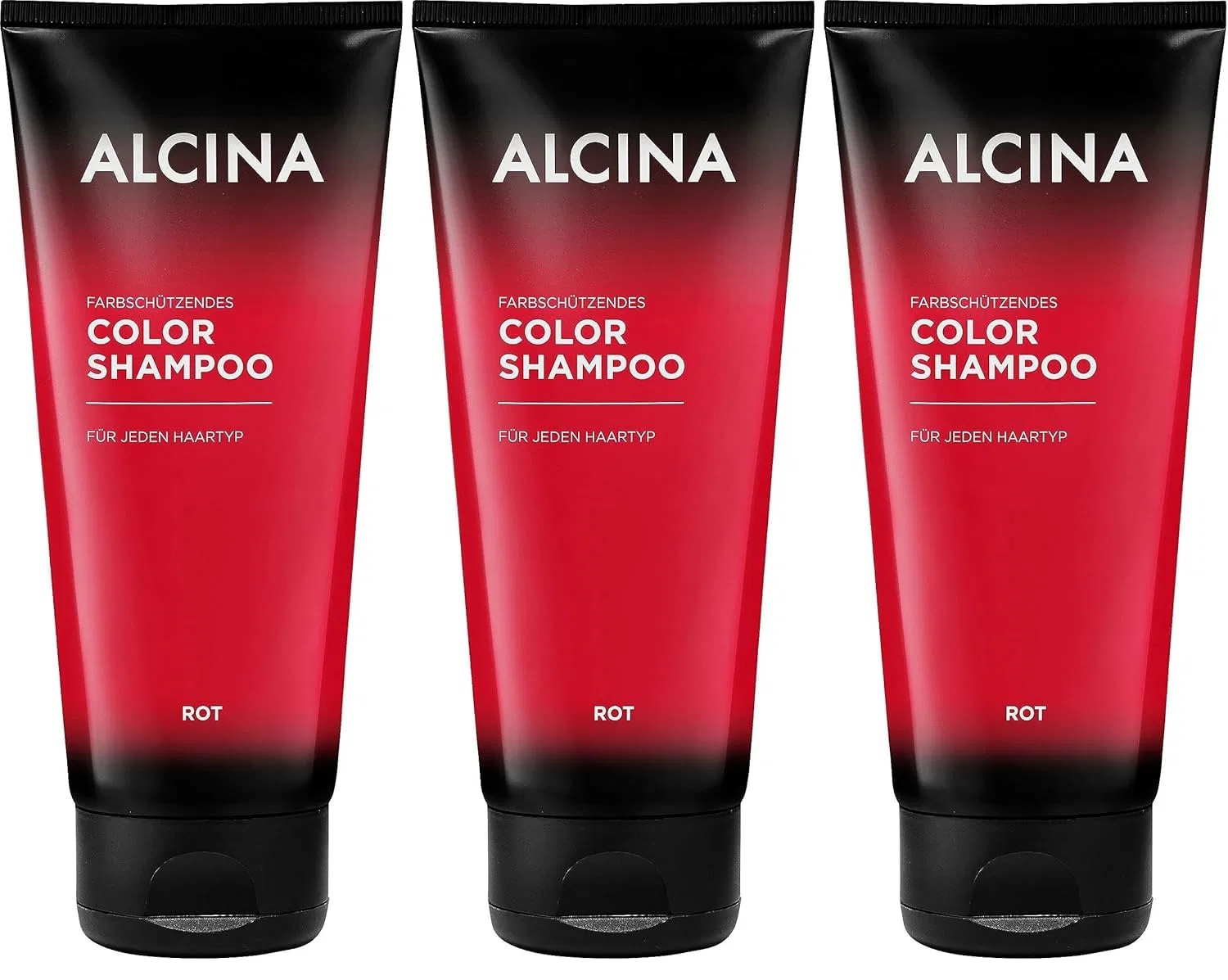 Шампунь Alcina Colour Shampoo Red 3 x 200 мл Alcina