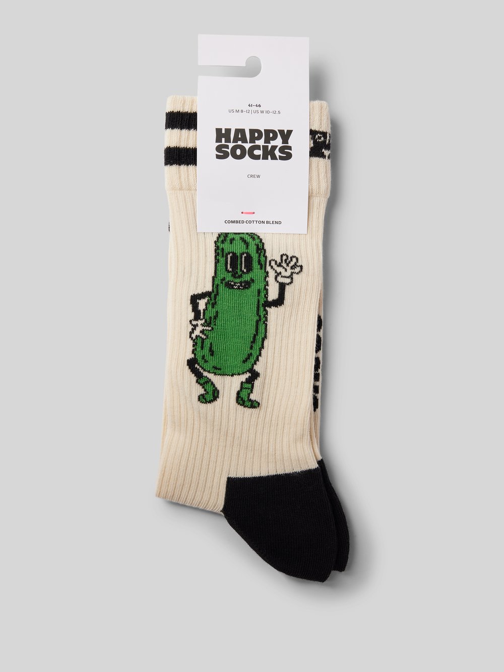 

Носки с узорчатой ​​вышивкой, модель «Соленья» Happy Socks, кремовый