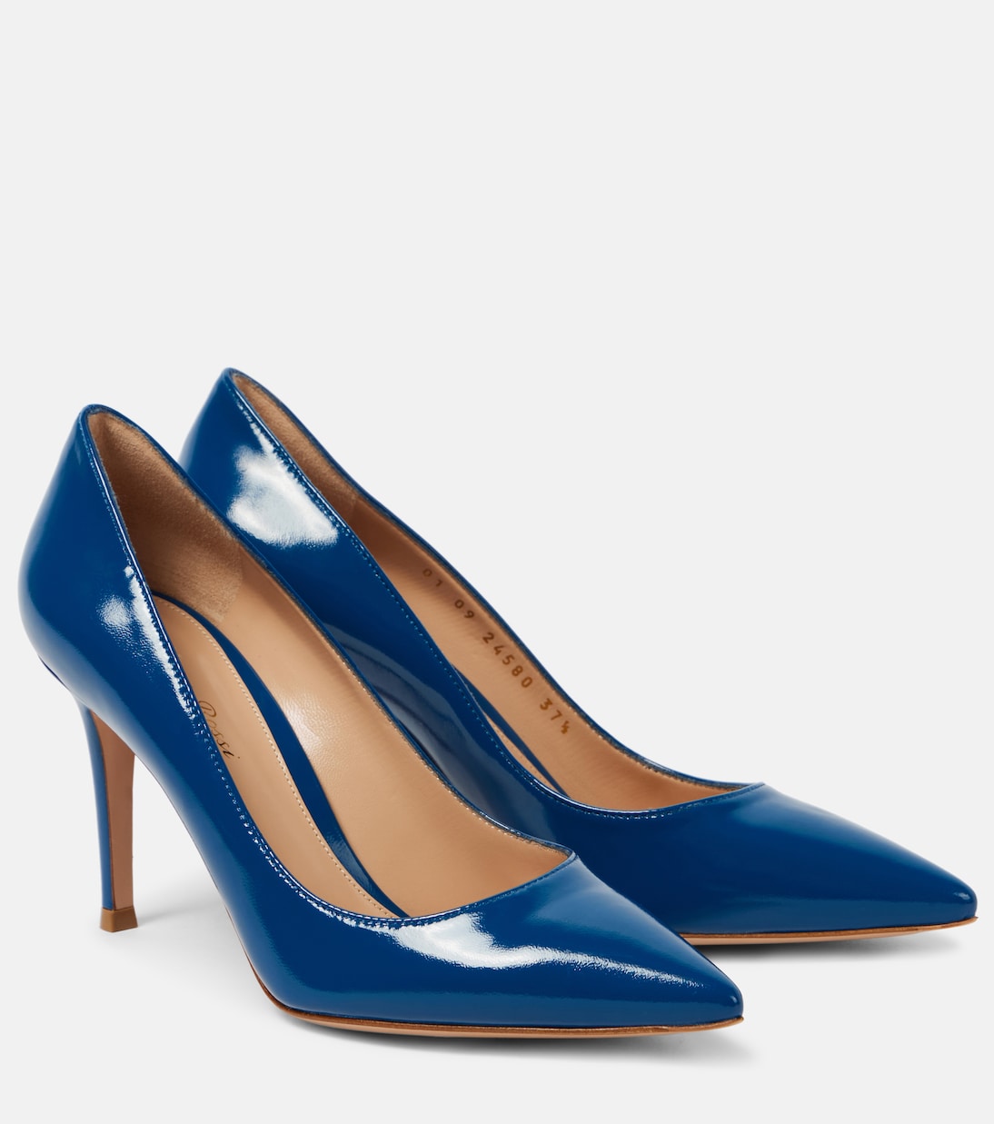 Туфли-лодочки Gianvito 85 из кожи Gianvito Rossi, Rio