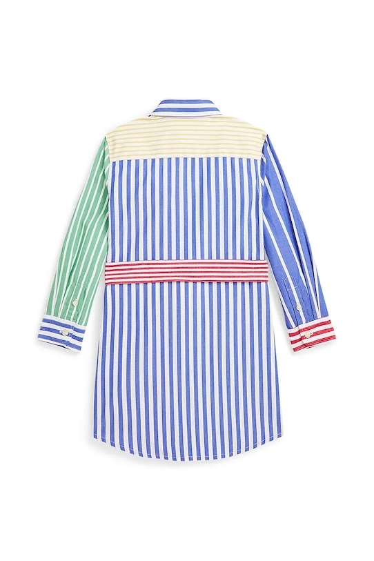

Детское хлопковое платье Polo Ralph Lauren, мультиколор
