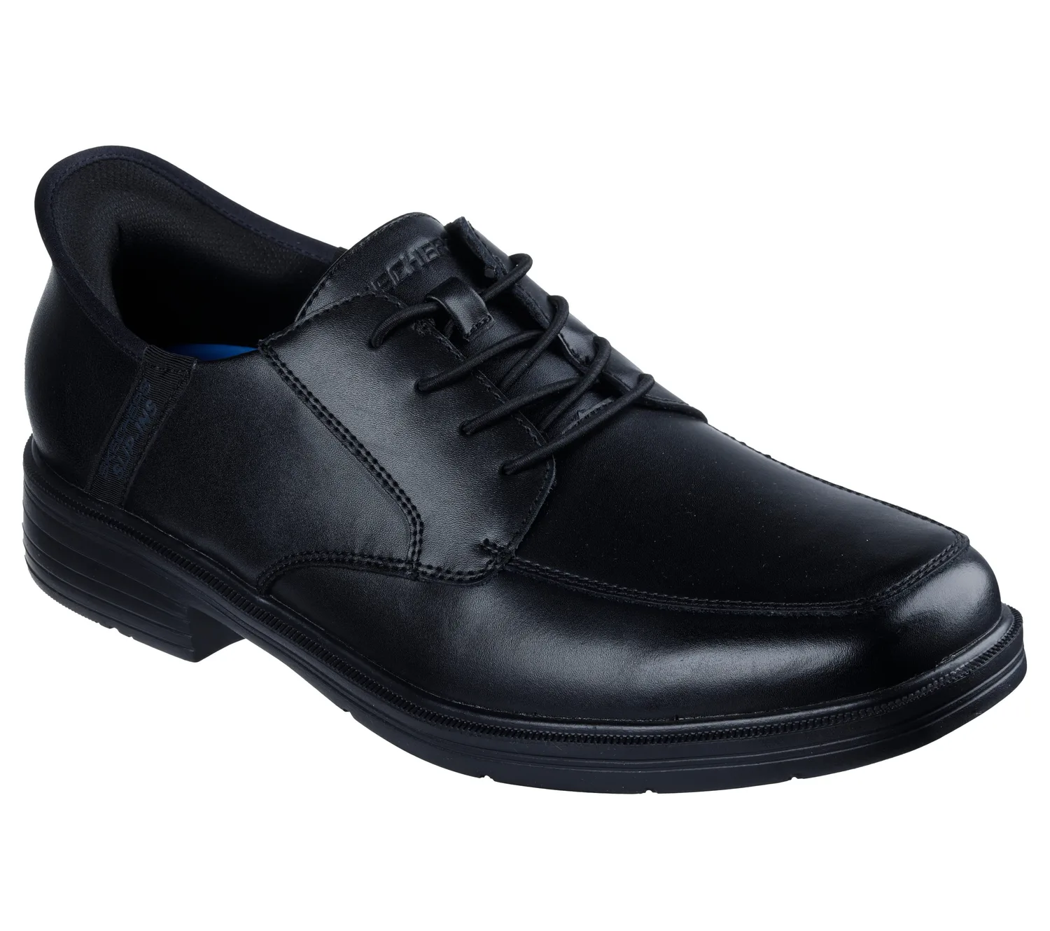 Слипоны, Caswell Alfie, свободный крой, просторный носок Skechers, BLK