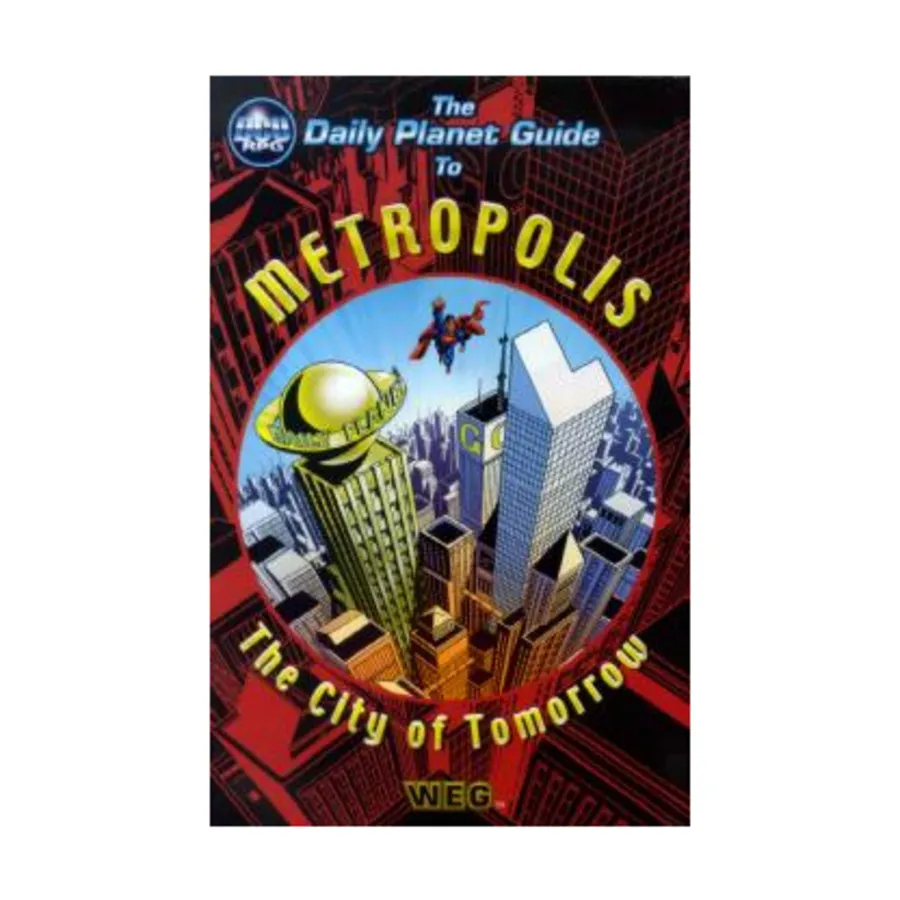 

Daily Planet Guide to Metropolis, DC Universe (West End Games), мягкая обложка